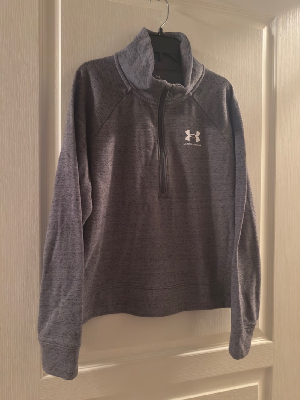 Under Armour Gray Heather 1/4 Zip Pullover